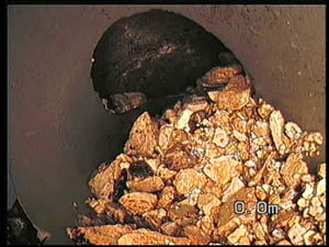 Eclatement de la canalisation